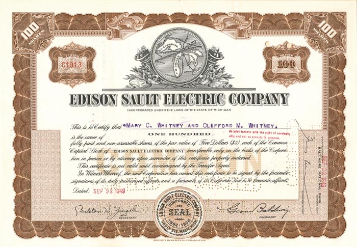 Edison Sault Electric Co.